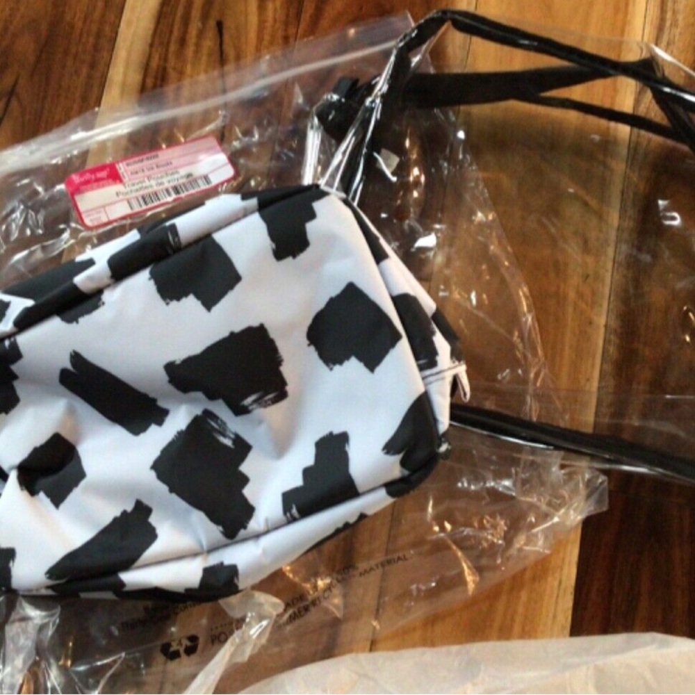 Thirty One Travel Pouches Ink Blocks (NWT)